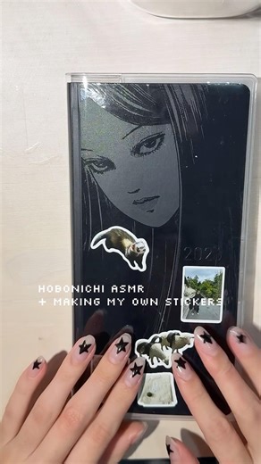 HOW I MAKE MY OWN STICKERS + Hobonichi Catch Up! #artistvlog #journal #bujo #hobonichi Tiffany Weng