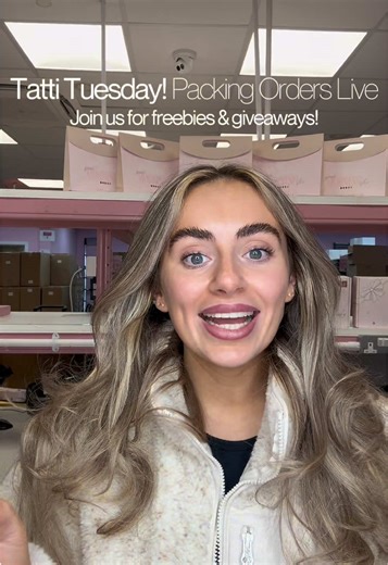 Join Our Live Order Packing Event with Giveaways