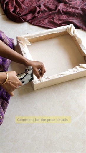 Bharathi Kannamma l creative embroidery designer on Instagram: "DIY punch Needle frame! Frame size : 15 inch x 16inch (38cm x40cm) Best to make wall hangings and multiple project in one single sheet. This can also be used as a final frame to mount directly on the wall. #punchneedle #punchneedleframe #embroideryfashion #wallart #textileart"