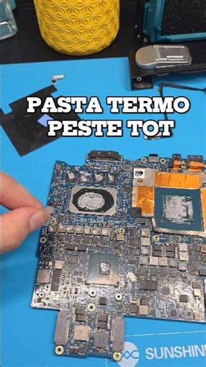 Se mai si stingea🔨❌️ #laptop #repair #showcase