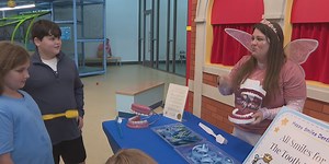 The Tooth Fairy visits Meridian in honor of National Children’s Dental Health Month