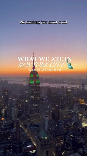 We arrived in New York hungry and left very happy 🗽🍴 #nycfood #newyorkfood #traveltok #restaurantreviews #foodreviews #foodtok #newyorkrestaurants