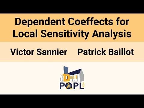 [POPL'26] Dependent Coeffects for Local Sensitivity Analysis