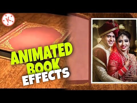 Animated Book Opening Green Screen Effect|How to make animated book opening Video on kinemaster