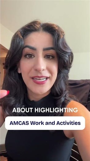 AMCAS Work and Activities