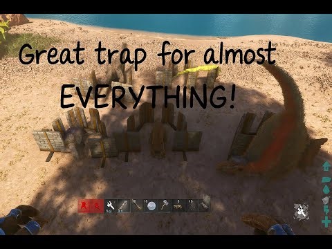 This trap works on almost EVERYTHING in ark ascended