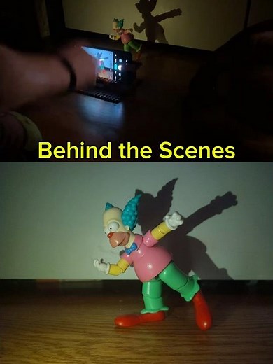 Behind the Scenes Krusty Slow It Down The Simpsons ‎⁨‪@JAKKSPacific‬ Stop Motion