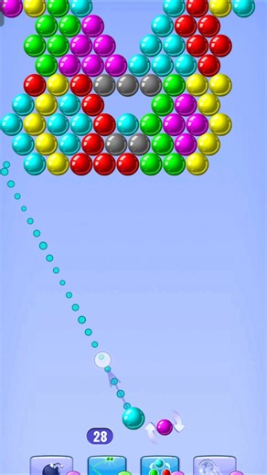 bubble shooter | bubble shooter pop game | #bubbleshooter #shorts #games #ytshorts