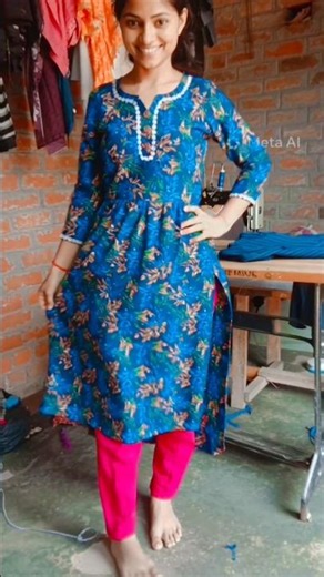 Latest Kurti Design Cutting & Stitching ✂️ | Easy Kurti Design Tutorial 2026