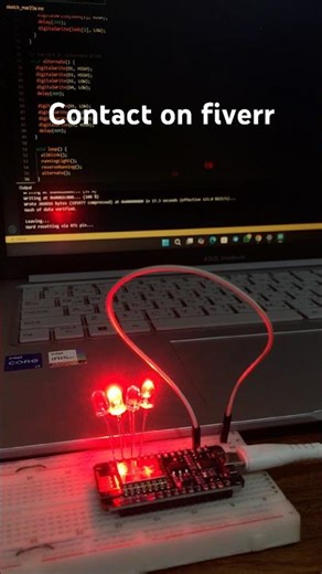 Part 24 | NodeMCU LED Patterns Tutorial 🔥 ESP8266 Multiple LED Effects (Beginner Friendly) #nodemcu