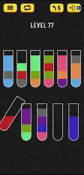 Water Sort Puzzle - level 77