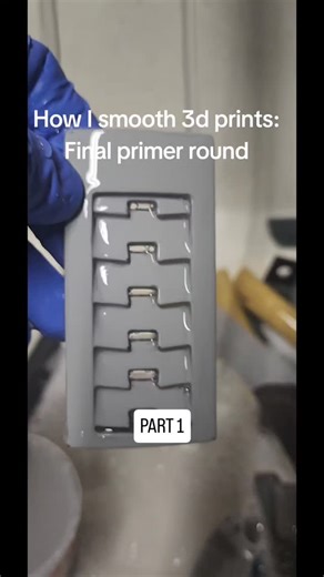 1.8K views · 204 reactions | Soothing 3d prints with filler primer, a guide coat, and sanding blocks (part 1) #mandaloriancosplay #mandalorianarmor #cosplay #starwars | Foxhead Workshop | Facebook