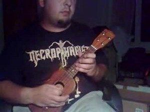 Necrophagist "Seven" Ukulele metal cover !