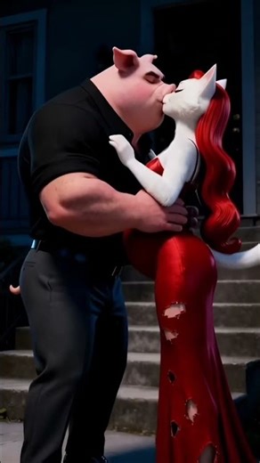 The Unlikely Love Story: Pig & Cat Romance | 3D Animated Short