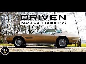 MASERATI GHIBLI 4.7 1970 COUPÉ | 4K | Test drive in top gear - V8 Engine sound | SCC TV