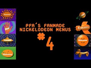 PFA’s FANMADE NICKELODEON MENUS #4