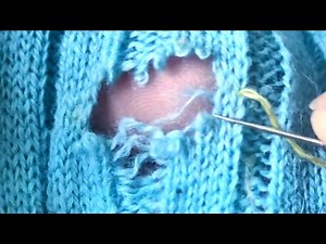 How to Perfectly Repair Holes in Knitted Sweaters Without Leaving a Trace