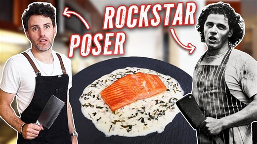 Marco Pierre White terrifies me, but his salmon recipe does not