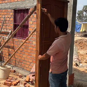 38K views · 538 reactions | Techniques and Rule To Install Wooden Door | DIY crafts PR | Facebook