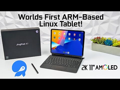 JingPad A1 First look World's FIRST Consumer-level ARM-based Linux Tablet