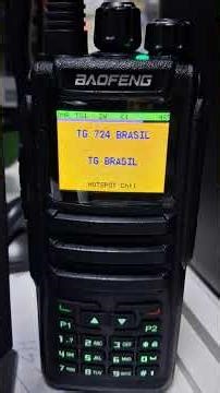 Comunicação internacional com Rádio Baofeng DM 1701 DMR #baofeng #comunicação #ht #DMR #walkietalkie
