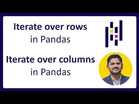 18. Iterate over rows & columns in a Pandas DataFrame | Complete Python Pandas Tutorial| Amit Thinks