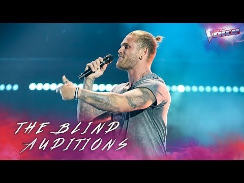 Blind Audition: Tim Karkowski sings Coming Home | The Voice Australia 2018