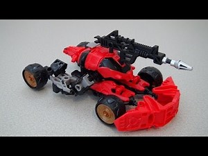 TRANSFORMERS CONSTRUCTBOTS CLIFFJUMPER PLAYSET VIDEO TOY REVIEW
