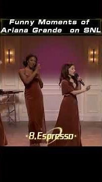 Ariana Grande Being ICONIC on SNL for 2 Minutes Straight 😂#shorts #funny #fyp #comedy #usa