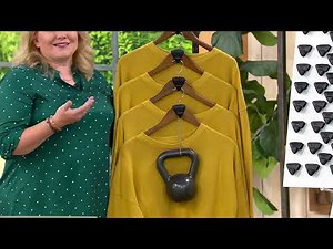 Ruby Space Saving Triangles 108-Pack of Hanger Hooks on QVC