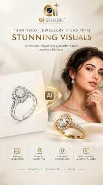 AI Studio for Jewellery Design | New AI Jewellery Visualization Feature | Jewellery Visuals