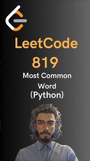 LeetCode#819 Most Common Word - Python