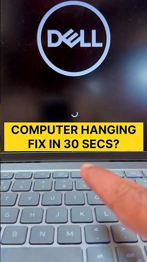 Is your computer hanging and want to make it faster in 30 seconds, then try this! #shorts