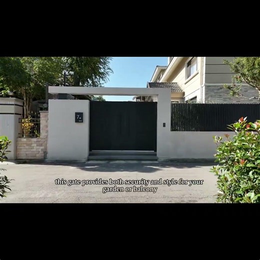Complete Outdoor Security Solution: Vealla Modern Gate & Fencing System#architecture #home