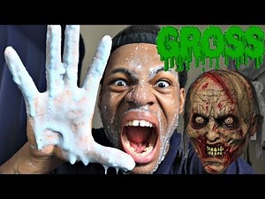 DO NOT MAKE FLUFFY SLIME AT 3AM *SO CREEPY* THIS IS WHY!!!!!!