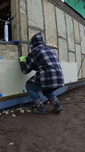 Exterior Wall Prep Before Timber Cladding