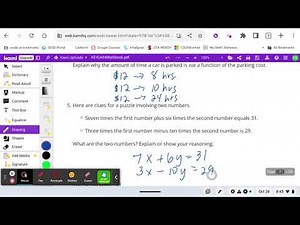 A1 Unit 4 Lesson 1 Practice Problems