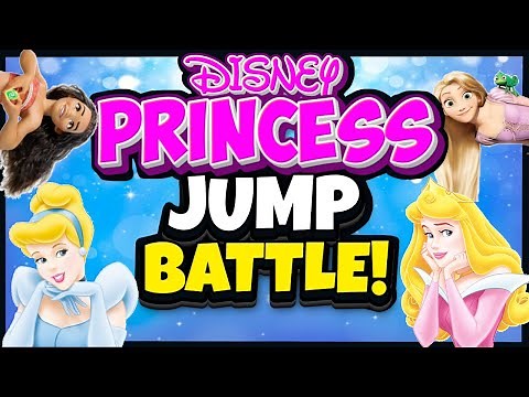 Disney Princess Brain Break! Disney Jump Battle and Animal FACTS
