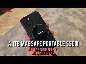 Joybuy DigiEra LPS2000M MagSafe Portable SSD 1TB Unboxing & Review | The Most Compact Hard Drive?