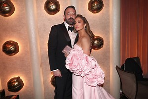 Jennifer Lopez Chooses Barbie's Signature Shade to Support Husband Ben Affleck at 2024 Golden Globes