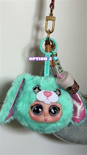 Choose our ChaChaCha bag charm combo 💟