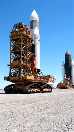 Slow March to Space Mobile Launcher Transports SLS #space #science #earth #BOOMchallenge #NASA #hubble #JWST #SpaceX #science #fact #solarsystem #cosmos | Space Verse