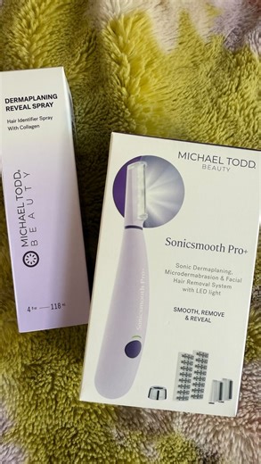 D Y L L A N • M O X I M on Instagram: "Get the smoothest skin of your life with @michaeltoddbeauty Sonicsmooth Pro+ dermaplaning system! Available on Amazon as well as their website!! #michaeltoddbeauty #ad"