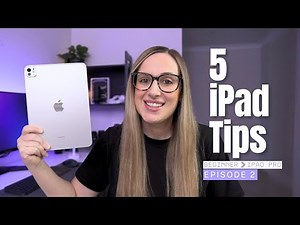 5 iPad Tips That Make Everyday Tasks Easier – From Beginner to iPad Pro (Ep 2)
