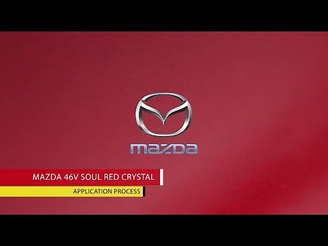 Nexa Autocolor® Repair Process for Mazda Paint Code 46V Soul Red Crystal Metallic