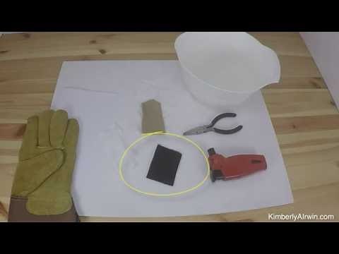 Burn Test to Determine Fiber Content