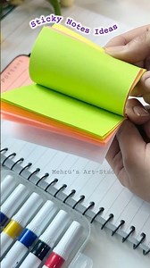Sticky notes Ideas😍📚#diy #youtubeshorts #foryou #shorts #stickynotes #schoollife #studentlifeinuk