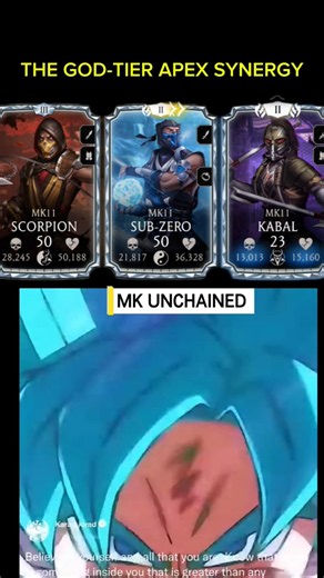 TOP 5 DIAMOND MK 11 TEAMS IN MK MOBILE! (Worst To Best) 👑 #shortsvideo #mkmobile #shorts