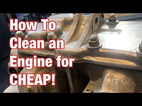 Cheap Way To Clean & Polish A Motorcycle Engine