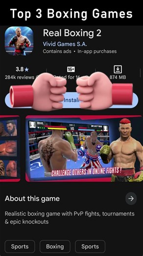Top 3 boxing and MMA games #boxing #mma #gaming